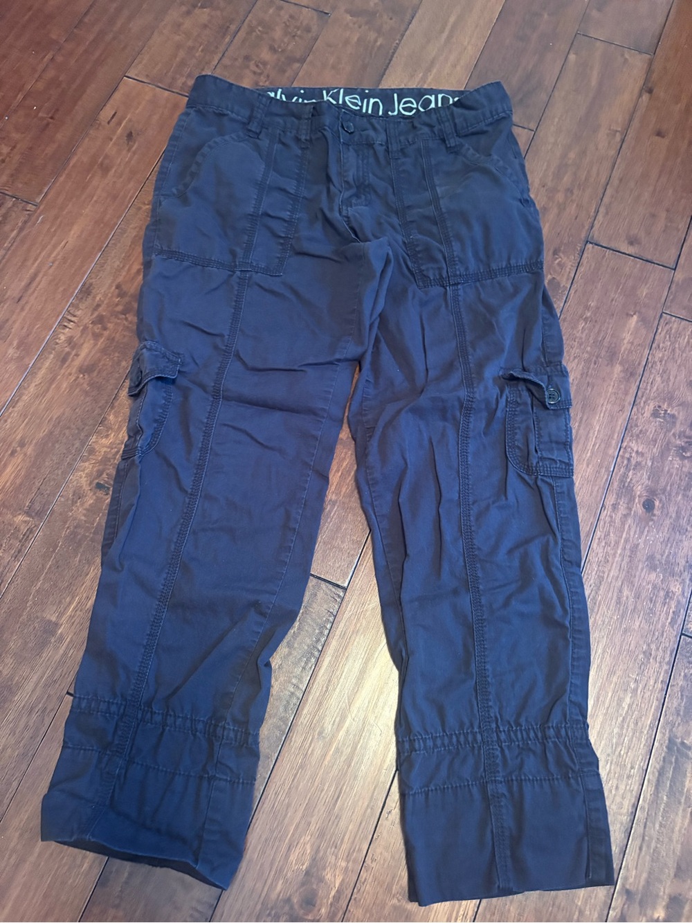 Calvin Klein Dark Blue Cargo Pants